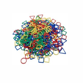 Cadenas de Figuras Geométricas 500 Piezas