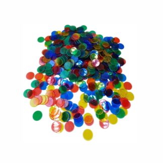 Fichas Plásticas de Colores 1000 Piezas