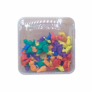Set Didáctico de Mascotas para Contar 72 Piezas